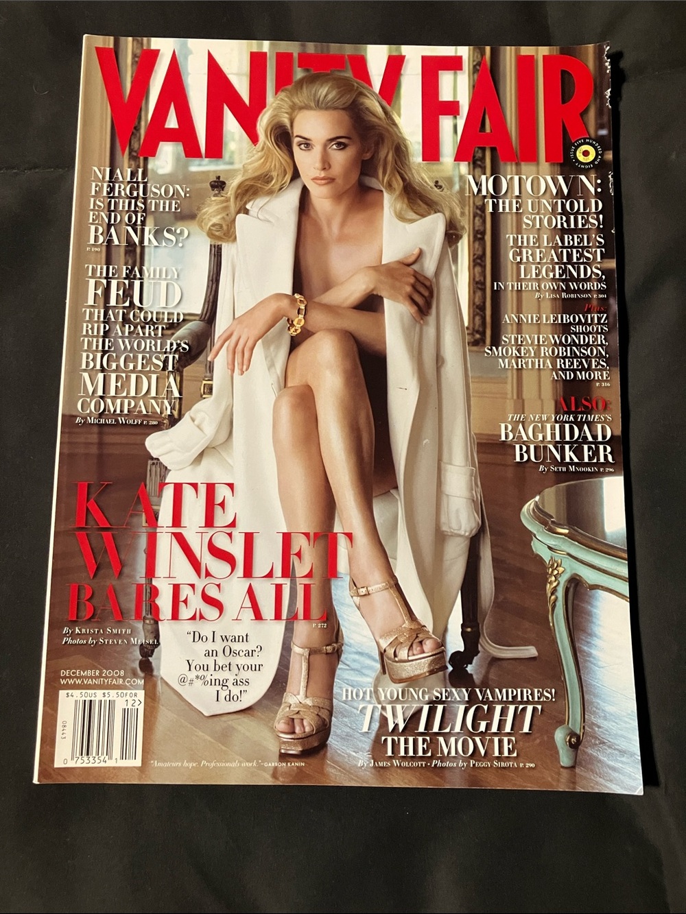 Vanity Fair - December 2008